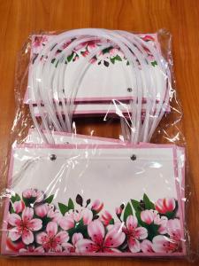 Сумка с пластиковыми ручками 22*10*13,5 см, цвет Весна