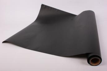 8108/ Фетр ламинированный однотонный 60 см/5 м, чёрный